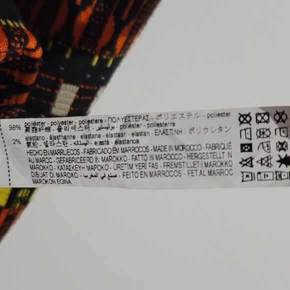 Zara Multicolor Geometric Jacquard Tribal Knit Pullover Sweater - Picture 5 of 7